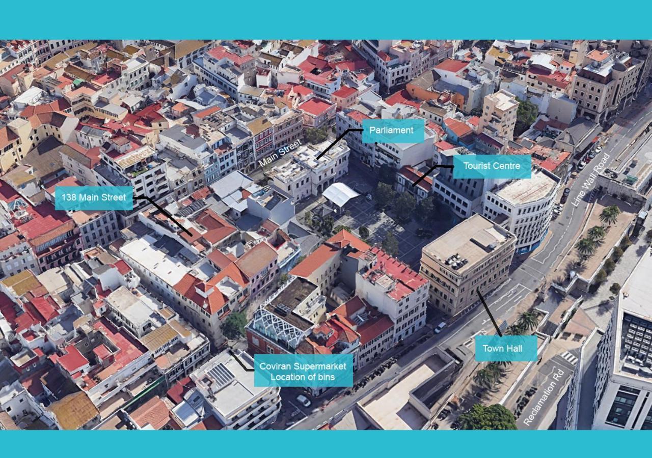 Апартаменты Gibraltar Town Centre Flat With Roof Terrace Экстерьер фото